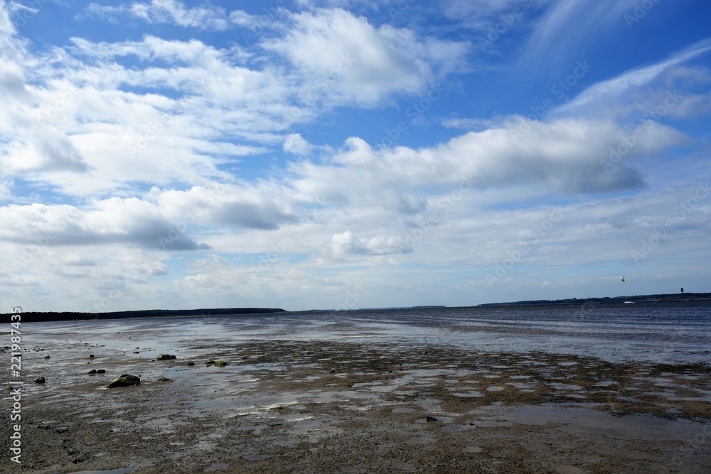 Wolkenformation über dem Salszhaff bei Rerik