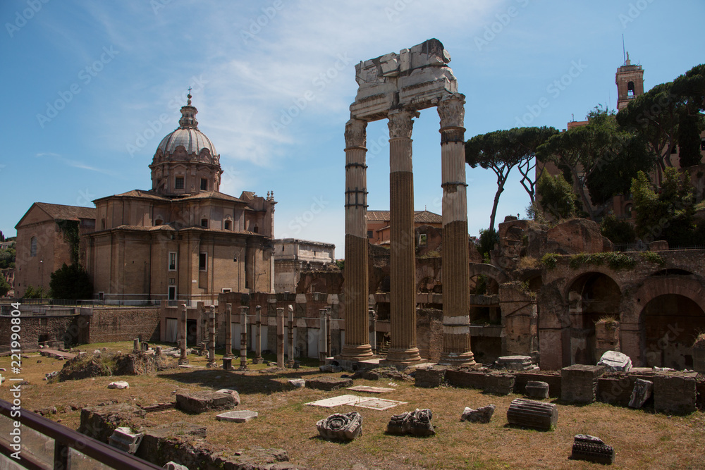 Forum Romanum view