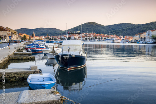 Vela Luka, Korcula island, Croatia photo