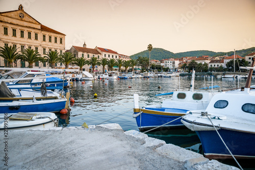 Fototapeta Naklejka Na Ścianę i Meble -  vela luka, korcula island, croatia
