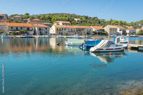 Fototapeta Naklejka Na Ścianę i Meble -  vela luka, korcula island, croatia