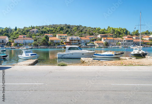 Fototapeta Naklejka Na Ścianę i Meble -  vela luka, korcula island, croatia