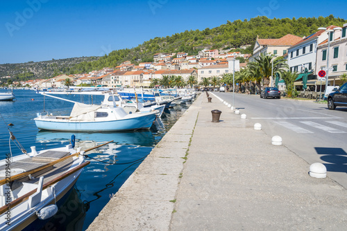 Fototapeta Naklejka Na Ścianę i Meble -  vela luka, korcula island, croatia