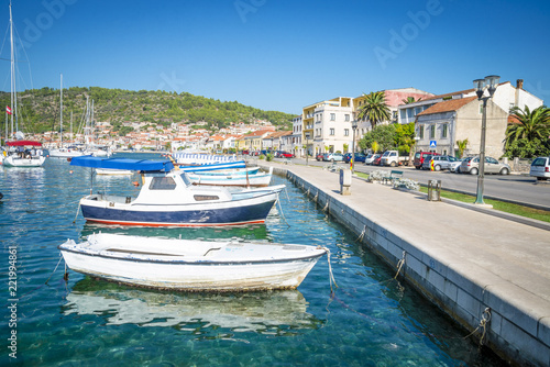 Fototapeta Naklejka Na Ścianę i Meble -  vela luka, korcula island, croatia