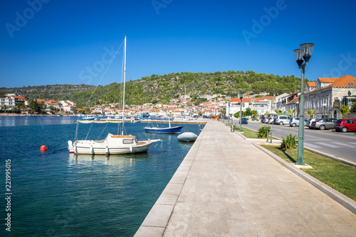 Fototapeta Naklejka Na Ścianę i Meble -  vela luka, korcula island, croatia