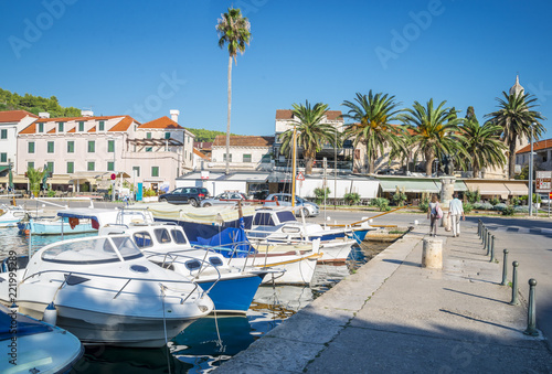 Fototapeta Naklejka Na Ścianę i Meble -  vela luka, korcula island, croatia