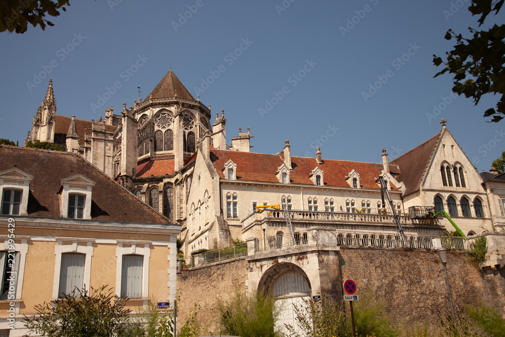 Bourgogne, Auxerre, Abbaye saint-germain