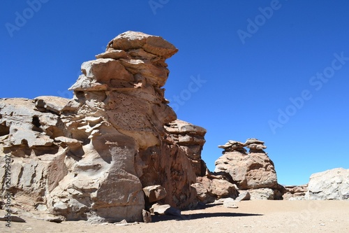 Rock in the desert