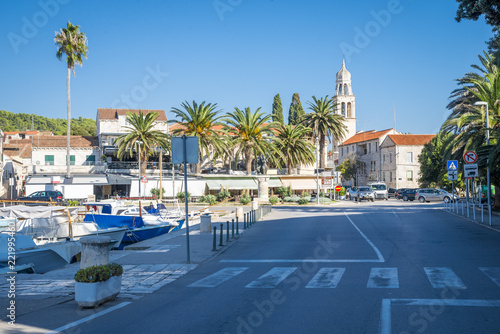 Fototapeta Naklejka Na Ścianę i Meble -  vela luka, korcula island, croatia