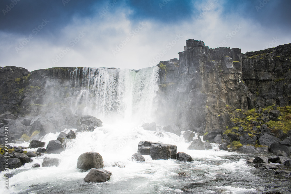 Obraz premium Iceland Waterfall