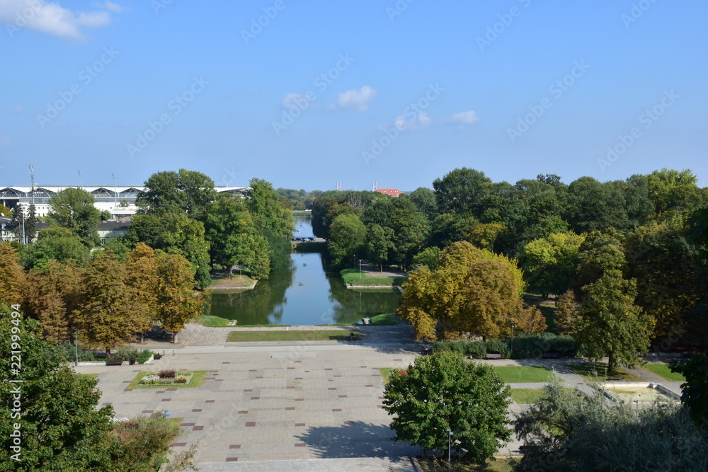 Lazienki park Varsavia