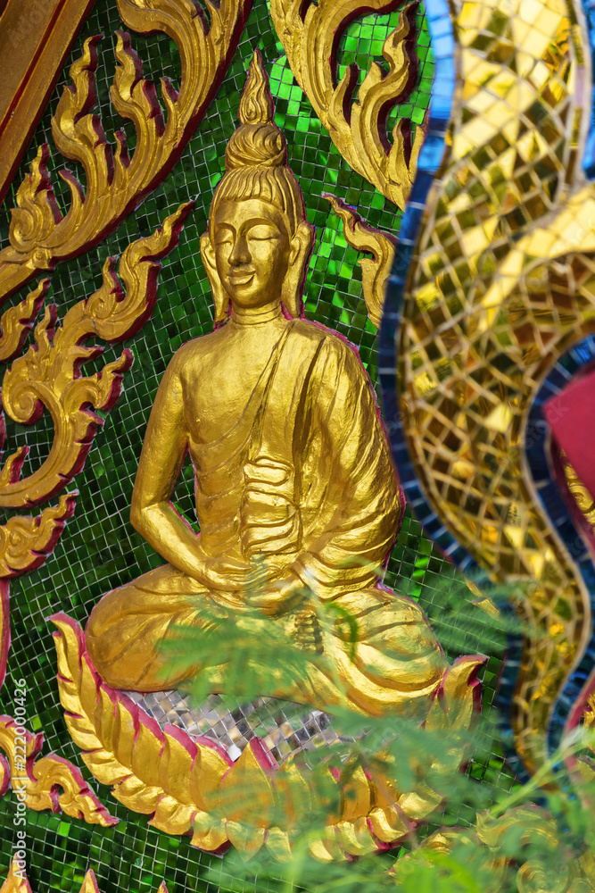 Figur am Big Buddha - Tempel auf Koh Samui in Thailand Figur am Big Buddha - Tempel auf Koh Samui in Thailand