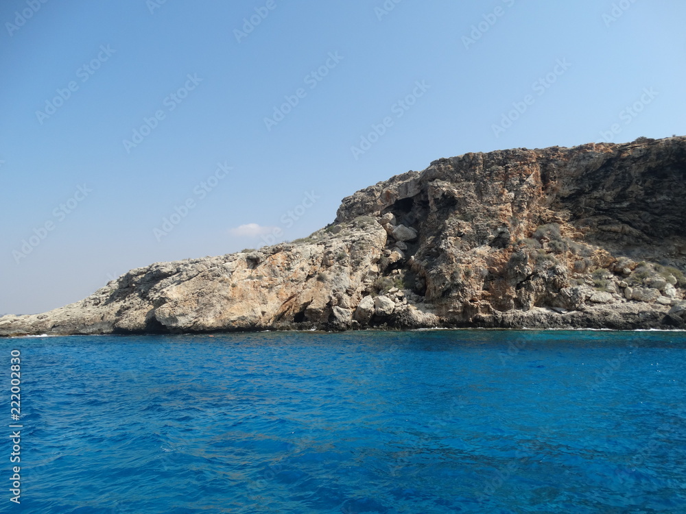 The coast of Cyprus