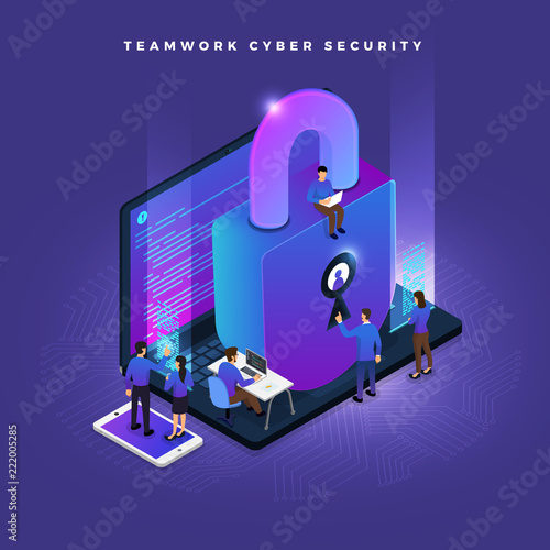 Isometric cyber security
