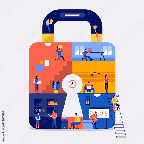 Working space online security.
