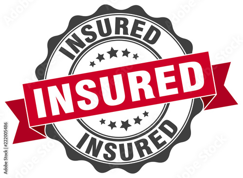 insured stamp. sign. seal