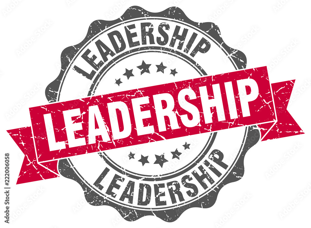 Fototapeta premium leadership stamp. sign. seal