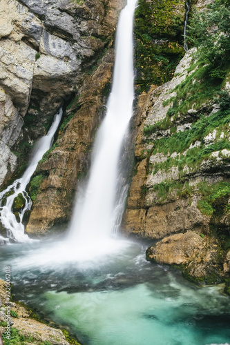 Savica waterfall at Bohinj ...