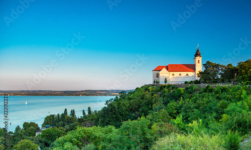 View on Tihany Abbey, Hungary