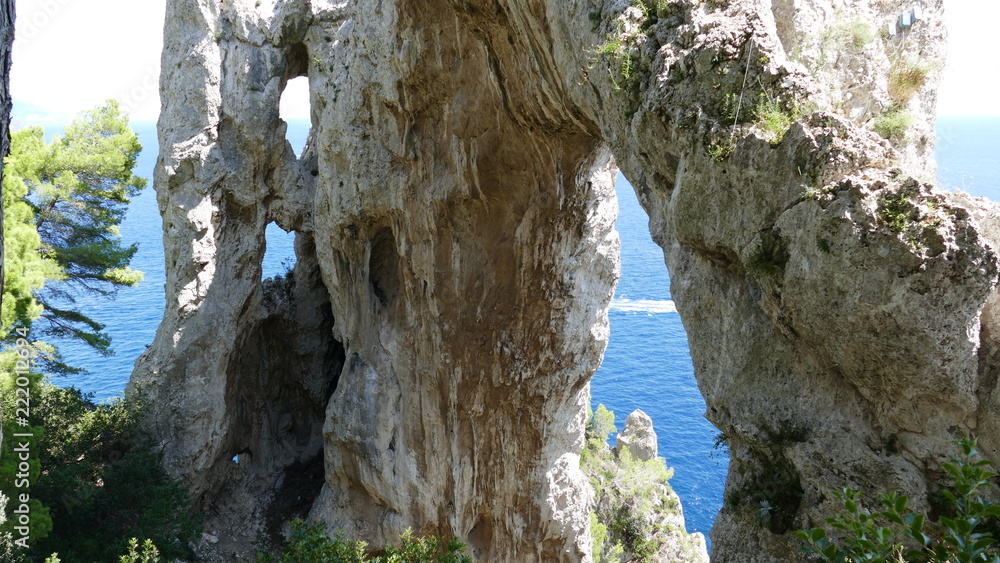 Capri east coast arco naturale