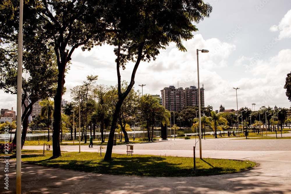 Naklejka premium Parque Lagoa