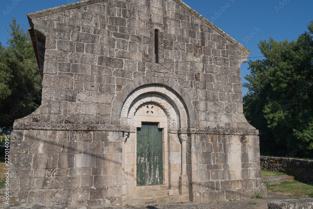 Iglesia románica de Santa Eulalia de Arnoso, Vila Nova de Famalição. Braga. Portugal.