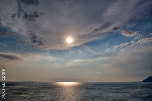 Manarola colorful sunsets photo