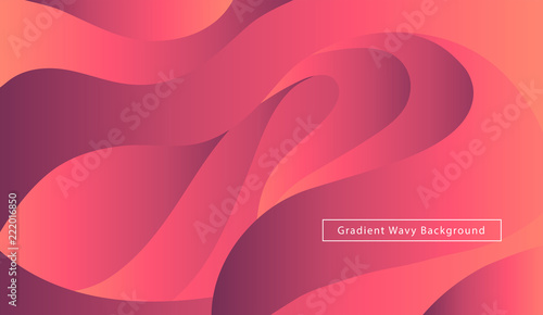 Wavy geometric abstract mat gradient premium background. Trendy liquid shape design. Minimal luxury futuristic soft color gradients cover template. Vector pastel motion fluid landing page layout.