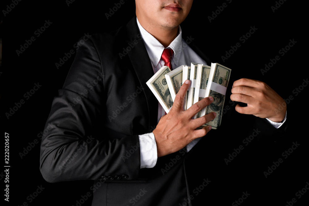 Finance Business Concepts. Lots of money on a black background. Investments are a necessity of business. Finance Business Concepts. Lots of money on a black background. Investments are a necessity of business.