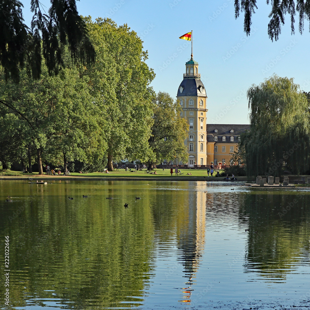 Fotografie Schlosspark Karlsruhe