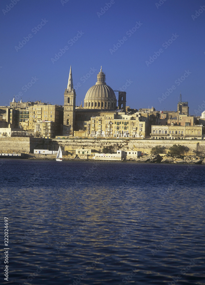 View to Valletta from Sliema