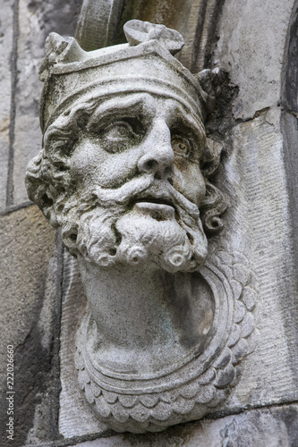 Brian Boru Sculpture at the Chapel Royal in Dublin