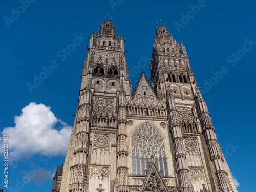 Tours Cathedral is a Roman Catholic church located in Tours, Indre-et-Loire, France.