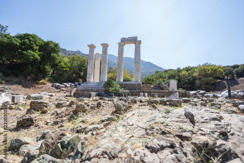 The Sanctuary of the Great Gods Temple Complex on the island of Samothrace