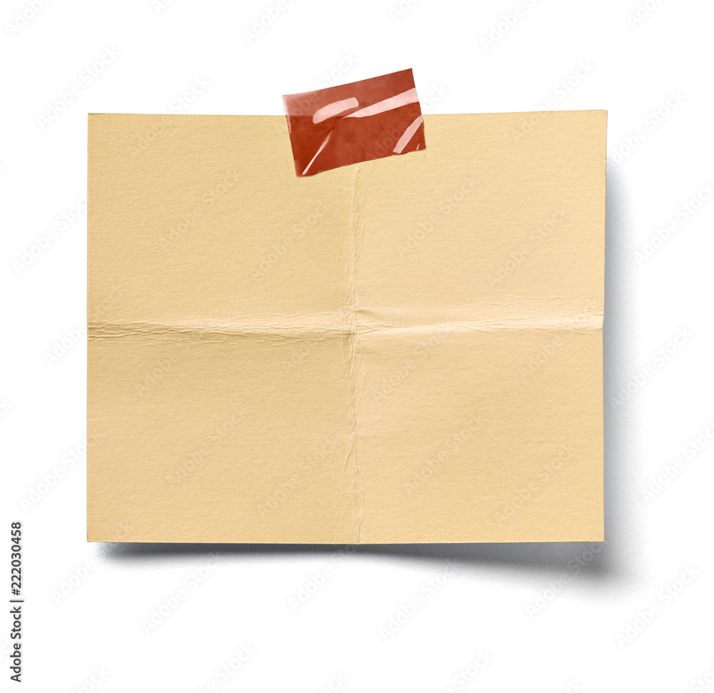 Fototapeta premium note paper blank sign tag label