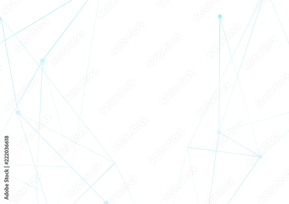 Blue abstract high-tech thin line pattern over white Blue abstract high-tech thin line pattern over white