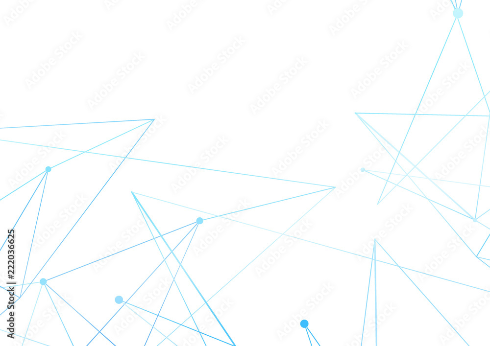 Minimal abstract blue thin lines over white pattern Minimal abstract blue thin lines over white pattern
