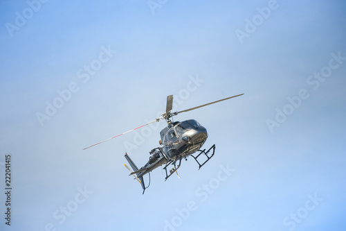 Elicottero in volo per riprese televisive