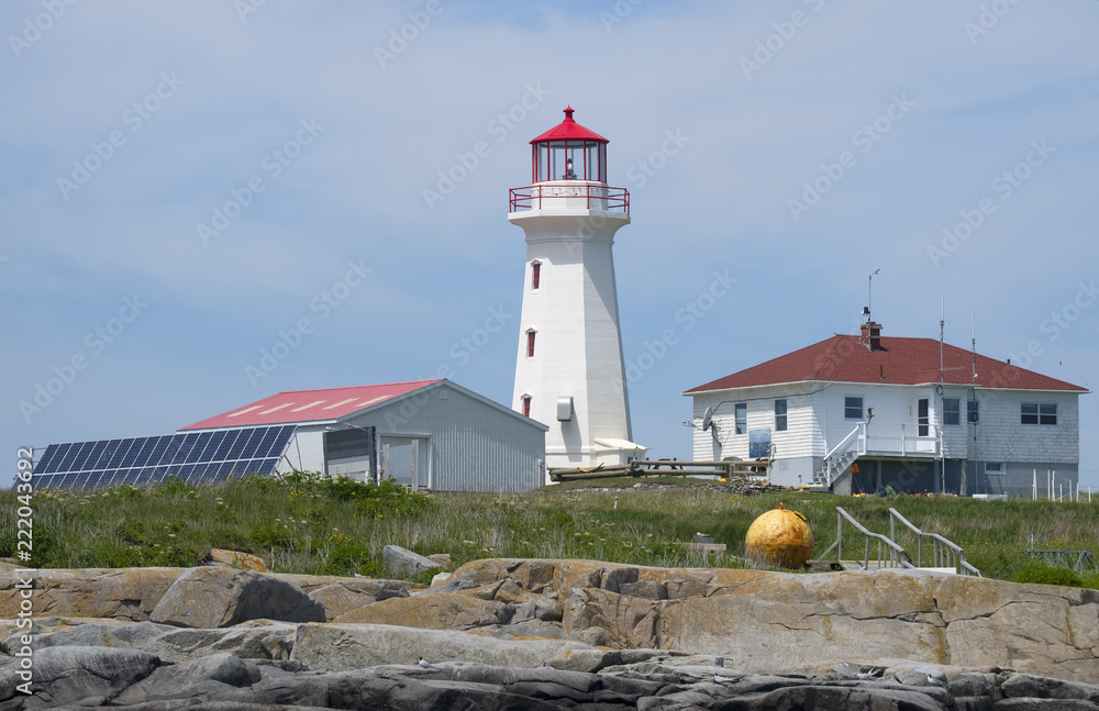 Lighthouse on Machias Seal Island