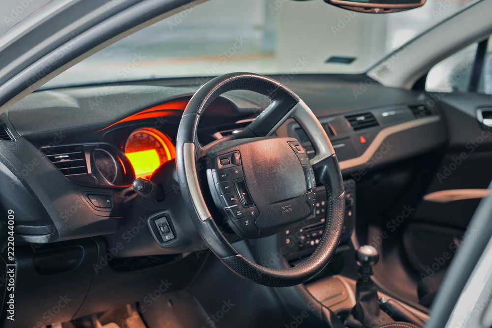 This is a view of Citroen C5 III interior view. This is a view of Citroen C5 III interior view.