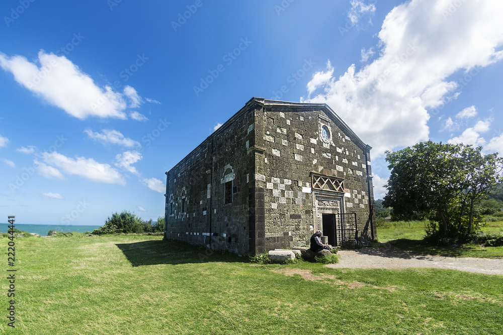 Obraz premium Yason Burnu Church and Argonauts,Persembe,Ordu,Turkey