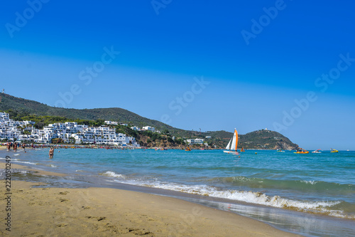 Beautiful View of Mediterranean Cabo Negro City, Morocco