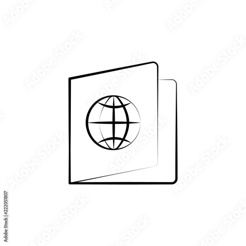 atlas map icon. Element of anti aging icon for mobile concept and web apps. Doodle style atlas map icon can be used for web and mobile