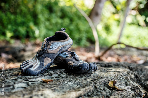 Fotografie Pair of barefoot shoes