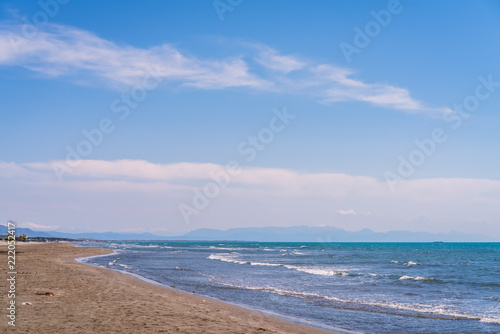 Long sandy beach called Velika Plaza photo
