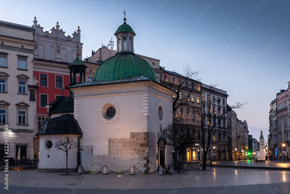 Obraz premium Kraków o świcie #1