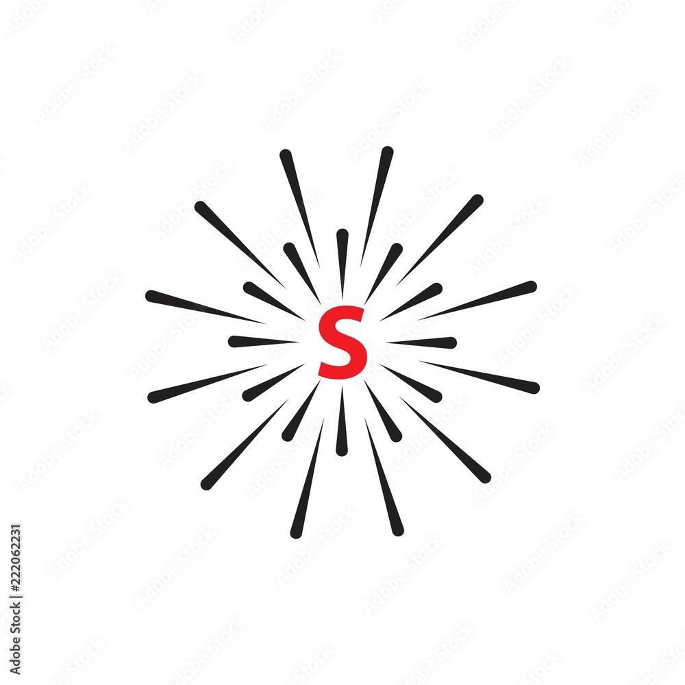 Fireworks Vector Template Design Illustration Fireworks Vector Template Design Illustration