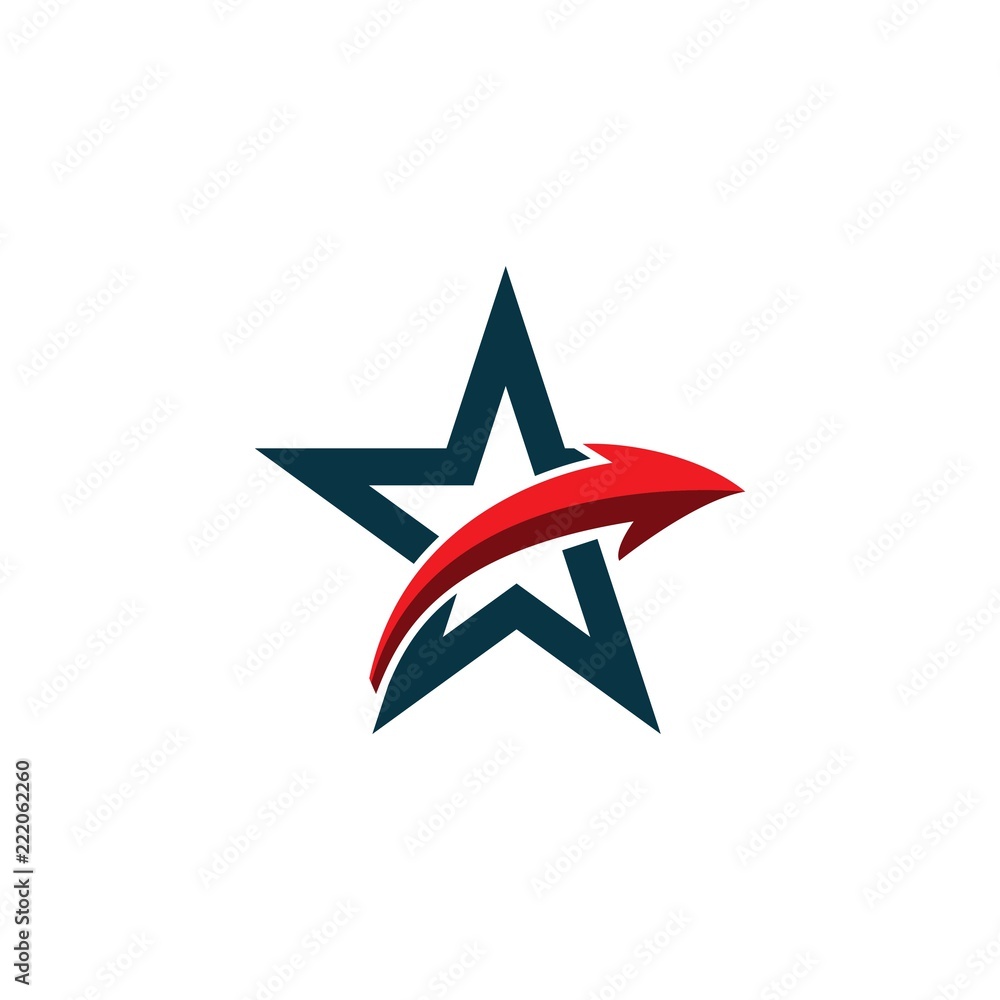 Star Logo Vector Template Design Illustration Star Logo Vector Template Design Illustration