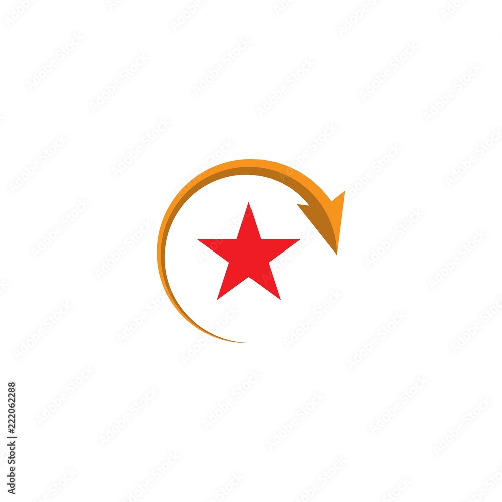 Star Logo Vector Template Design Illustration Star Logo Vector Template Design Illustration