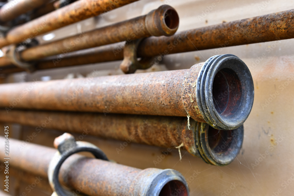 Old Industrial Pipe Background Old Industrial Pipe Background
